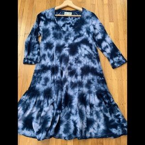 Tie dye lounge dress